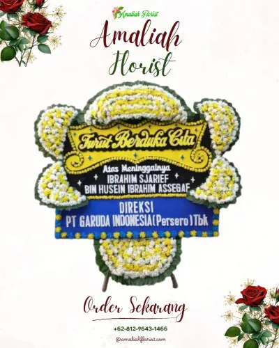 Papan Bunga Duka di Ilir Barat I